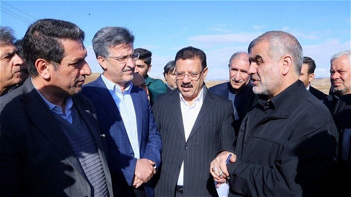 نایب‌رئیس مجلس از قطعه ۵ آزادراه مراغه–هشترود بازدید کرد