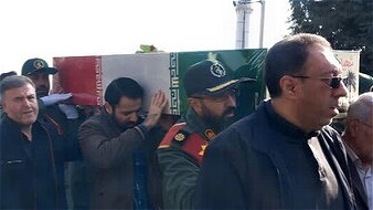 پیکر مطهر ۶ شهید گمنام وارد ارومیه شد