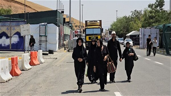  ۶۸۰۰ زائر از مرز تمرچین راهی کربلای معلی شده اند