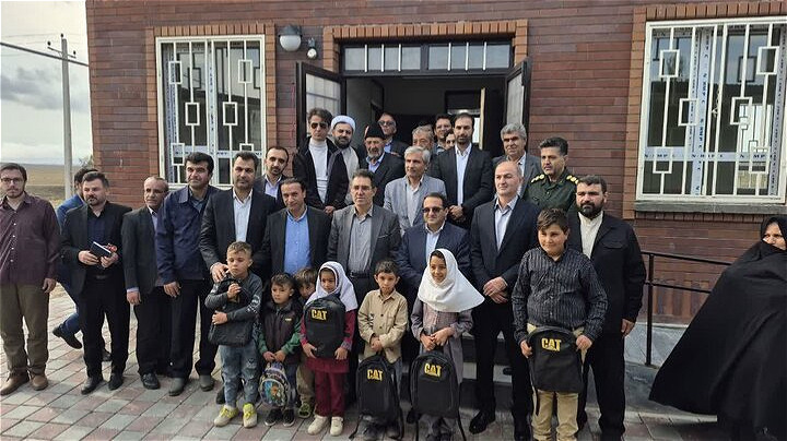  بهره‌برداری از ۲ مدرسه روستایی در اردبیل 